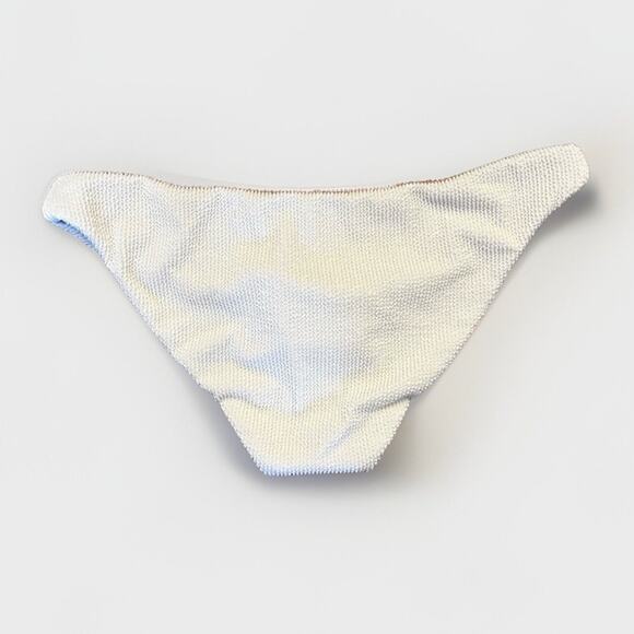 NWT J.Crew Scrunchie Hipster Bikini Bottom XXL White - Picture 3 of 6